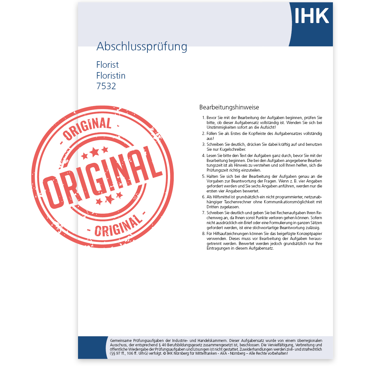 IHK-Abschlussprüfung, Sommer 2025